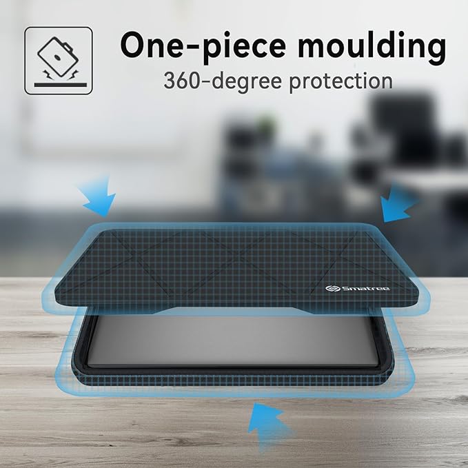 Smatree Hard EVA Protective Sleeve Case Compatible for 15.6 inch Dell Latitude 3550/3540 Laptop, 15.6 inch Dell Carry Travel Case Waterproof Sleeve (X8278)