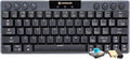 Hexgears A1 Low Profile Wireless Mechanical Keyboard - 60% Compact TKL, Bluetooth 5.0/2.4GHz/Wired USB C Hot Swappable Clicky Switch, RGB Backlit Mini Portable Gaming Keyboard Aluminum for PC/MAC