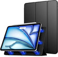 TiMOVO Magnetic Case for iPad Air 11 Inch (M4/M3/M2-2026/2025/2024), iPad Air 5th/4th Generation Case (2022/2020) 10.9 Inch, Smart Folio Magnetic Trifold Stand Cover, Auto Wake/Sleep, Black