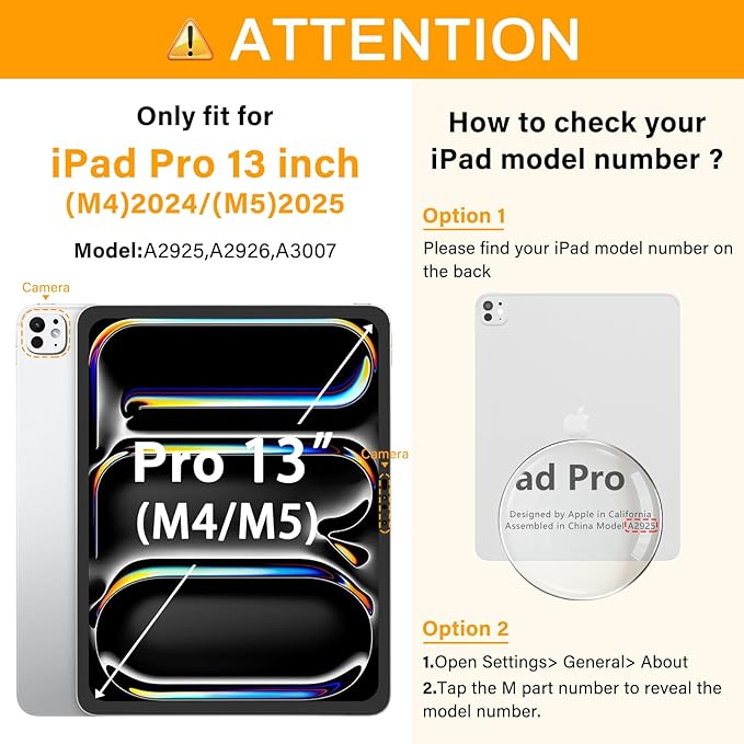 ROISKIN for iPad Pro 13 inch Case (M5 2025 / M4 2024) -with HD Screen Protector, 360 Rotating Kickstand/Handle, Shoulder Strap, Pen Holder, Heavy Duty Military Grade - Kids Friendly