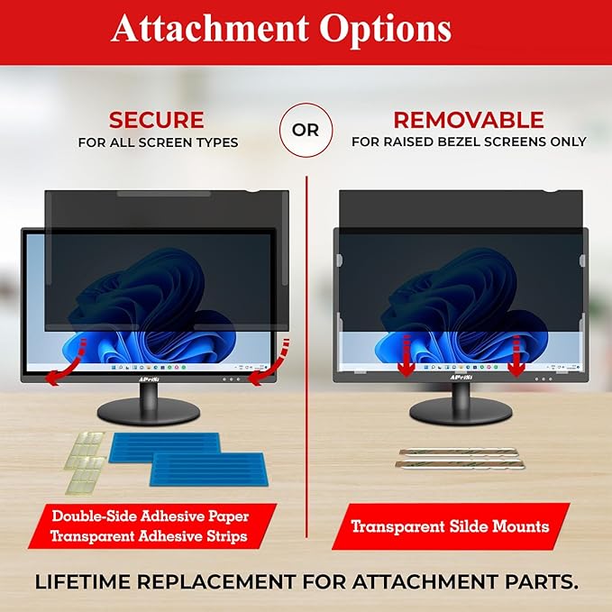 30 Inch Privacy Screen Filter for 21:9 Curved Ultrawide Gaming Monitor | Privacy Shield | Anti Glare | Anti-Blue Light | Eye Protection | Anti Spy | Computer Security Private Filter Protector