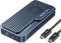 ACASIS 80Gbps M.2 NVMe SSD Enclosure, with Cooling Fan, Compatible with Thunderbolt5/USB4 V2.0, Back Compatible with Thunderbolt4/USB4 V1.0, USB3.2/3.1/3.0 (TB501 Pro)(Phantom Gray)