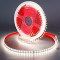 DC 24V 32.8ft(10M) LED Strip Light Natural White 4000K 1200LEDs 2835 SMD 90W High Brightness 7200LM No-Waterproof IP20 Flexible Ribbon for Hallways Stairs Decoration Lighting(No Power Supply)