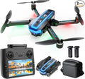 GPS Drone with 4K HD Camera for Adults,4.5 inch HD Screen on Remote Controller,FPV RC Drones with Auto Return, Follow Me and Lightweight,2 PCS Batteries for Long Flight Time,Easy Fly Quadcopter for Beginners,Under 250g