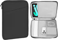 MoKo 8-9 Inch Tablet Sleeve, Fits iPad mini (A17 Pro) 8.3" 2024, iPad mini 6/5/4/3/2/1, Galaxy Tab A7 Lite 8.7/Tab A9 8.7/Tab A 8.0/Tab A 8.4, Protective Sleeve Carrying Case with Pockets, Dark Gray