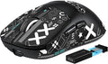 MANBASNAKE Attack Shark X3 Pro 4K/8K Hz Mouse, 59g Superlight BT/2.4G Wireless/Wired Gaming Mouse, PixArt PAW3395 Gaming Sensor, 26000 DPI, Griptape, Programmable Buttons for Win11/Xbox/PS/Mac(Black)