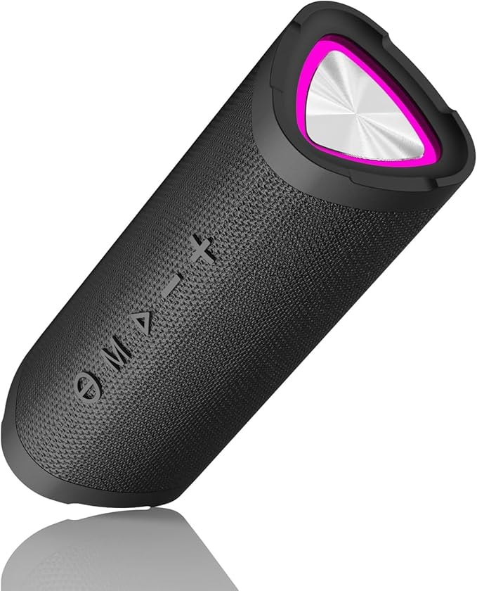 Vanzon V40 IPX7 Waterproof Wireless Speaker with 24W Stereo Sound,TWS Pairing,24H Playtime Bluetooth Speaker for Home and Outdoor