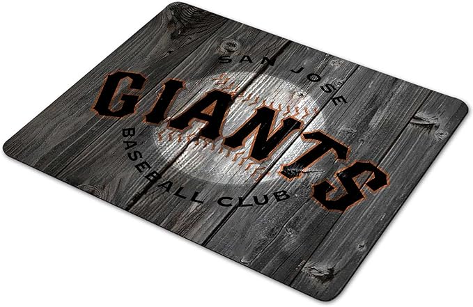 Wood Grain Design Sports Mouse Pad, Non-Slip Rubber Base Mousepad for Computers Laptop, Gaming Mouse Pads for Desk Office Supplies