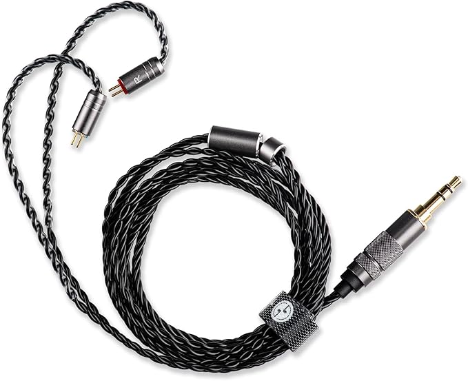 TINHIFI T3 Plus 10mm LCP Dynamic Driver IEM, HiFi Wired Earbuds with Balanced Sound & Deep Bass, 3D Printed Marble Texture Shell, Detachable 2Pin Silver-Plated Cable for Musician Audiophile