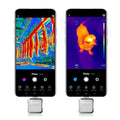 Thermal Imaging Camera for Android Smartphones, 160 x 120 IR High Resolution, Portable Thermal Imager with Type-C Port, Infrared Test Report, -4°F~1022°F Temperature Range