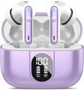 2025 Bluetooth 5.3 Headphones Wireless Earbuds HiFi Stereo, 40H Playtime in-Ear Earbud, Bluetooth Earbuds with LED Power Display, IP7 Waterproof Wireless Earphones Sport Headset for Android iOS