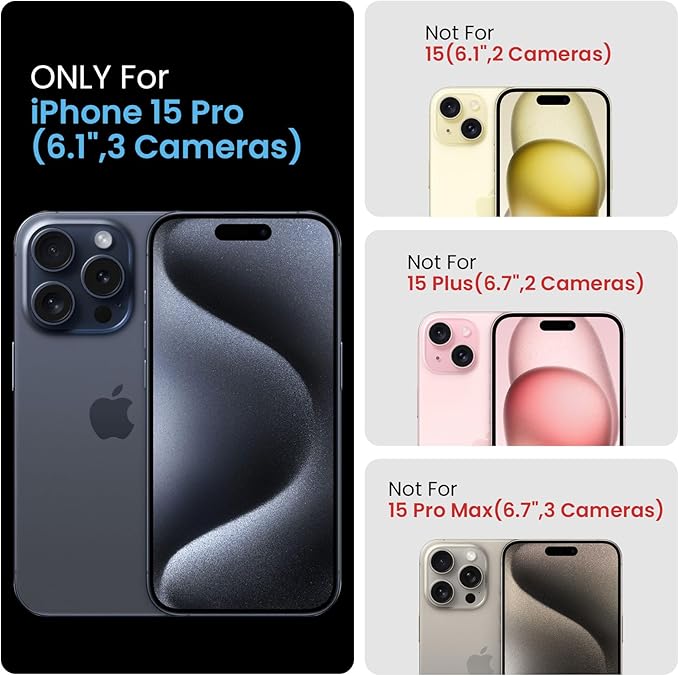 FireNova Designed for iPhone 15 Pro Case, Silicone Upgraded [Camera Protection] Phone Case, Soft Anti-Scratch Microfiber Lining Inside, 6.1 inch, Light Brown
