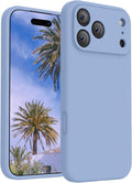 FireNova Magnetic for iPhone 17 Pro Case, Compatible with MagSafe, [Integrated Silicone Camera Control Button] [Camera Protection] Anti-Scratch Microfiber Lining Phone Case, 6.3", Light Blue