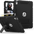 Grifobes Case for iPad Air 13-inch (M4/M3/M2) 2026/2025/2024, Heavy Duty Shockproof Rugged Protective Cover with Pencil Holder/Built-in Stand for i Pad Air 13" (Black)