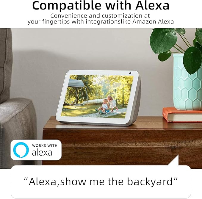 Rraycom 4Pack 5G/2.4G WiFi Solar Security Cameras Wireless Outdoor, 2K 5G Solar Cameras for Home Security with AI Motion Detection, Color Night Vision, Siren, 2-Way Audio,Works/Alexa,Waterproof