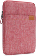 NIDOO Tablet Sleeve Bag 8 inch for 8.3" iPad mini 6/7.9" iPad mini 5/8" Lenovo Tab M8 Gen / 8.7" Galaxy Tab A7 / 8" Huawei MatePad T 8 Vertical Case Computer Accessories for Women, Pink