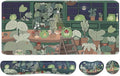 Cute Frog 4 in 1 Large Mouse Pad Set, Kawaii Extended Mouse Pad Set Desk Pad Easy Typing for Typing Office Game 35.4 x15.7 in - Kawaii Frog