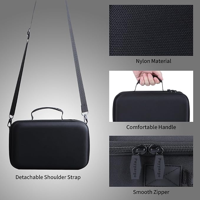 Storage Case Compatible with DJI Neo Mini Drone Aceessories (Black) - NOT Fit for DJI Neo 2