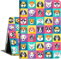 Case for iPad 9th Generation Case, Case for iPad 8th Generation Case, Case for iPad 7th Generation, Case for iPad 10.2 inch Kids Boys Girls Multi-Angle View with Adjustable Stand Auto Wake/Sleep, Dog