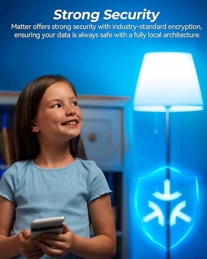 Avatar Controls Matter Smart Light Bulb Compatible with Apple HomeKit/Alexa/Google Home, 9W 2 Pack Color Changing Alexa LED Light Bulbs, Voice/App Controlled Dimmable WiFi Lighting for Room