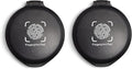 2 Pack Thumbprint Fingerprint Ink Pad for Notary Supplies Identification Security ID Fingerprint Cards Law Enforcement Fingerprint Black Stamp Ink pad
