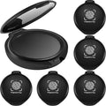 5 Pieces Fingerprint Ink Pads Thumbprint Ink Pads Black Stamp for Office Notary Supplies Identification Notary Security ID Fingerprint Cards Law Enforcement Kit