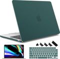 May Chen Case for MacBook Air 13/13.6-inch (M5/M4/M3/M2, 2022-2026 Models A3449 A3240 A3113 A2681), Lightweight | Closes Seamlessly | Ideal for Work Hard Shell Case, Dark Cyan