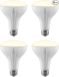 Sengled Smart Bulb, Zigbee Hub Required, Smart Light Bulb Works with Alexa, Google Home, SmartThings, Homekit and Siri, BR30 Dimmable Flood Light Bulb for Cans, Soft White 2700K, 650 LM, 9W, 4 Pack
