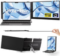 14" Laptop Screen Extender, Ultra-Thin Ligthweight FHD 1080P IPS Portable Monitor, Travel Screen for Laptops 13-17.3" USB-C/HDMI Plug and Play for Windows/Mac/Android/PS5