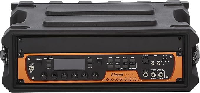 Gator Cases Pro Series 3U Rack Case with Shallow 13" Depth, Roto Molded Made in USA (G-PRO-3U-13)