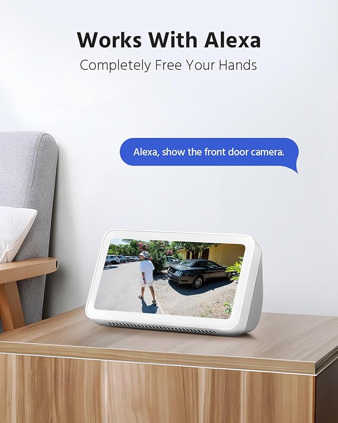 ANNKE Solar Security Camera Wireless Outdoor, 2.5K Dome Camera for Home Security, 360°Viewing, Solar Powered, Two-Way Audio, Smart PIR Motion Detection, Color Night Vision, SD/Cloud Storage, 2.4&5GHz