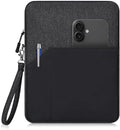 CAAORDKSO 7-8 Inch Tablet Sleeve Bag, Waterproof iPad Pouch Cover Case for iPad mini (A17 Pro) 8.3" 2024, iPad mini 6/5/4/3/2/1, Samsung Galaxy Tab S2 8.0, Galaxy Tab A 8.0, ZenPad Z8s 7.9, Black - A