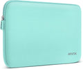 Arvok 11 11.6 12 Inch Laptop Sleeve Case for MacBook Air 12, Water-Resistant Neoprene Notebook Computer Tablet Sleeve, Carrying Bag Cover for Chromebook/HP/Dell/Lenovo/Asus/Acer, Light Green