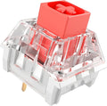 Kailh Box Red Switches for Mechanical Keyboard,3-Pin 45gf Linear/Factory Lubed/Dust&Waterproof Switches(Kailh Box Red,90Pcs)