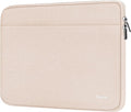 Laptop Sleeve 15.6 inch, Shockproof Protective Notebook Case with Accessory Pocket, Briefcase Carrying Laptop Bag for 15.6" HP, ASUS, Dell, Lenovo, Acer - Light Pink