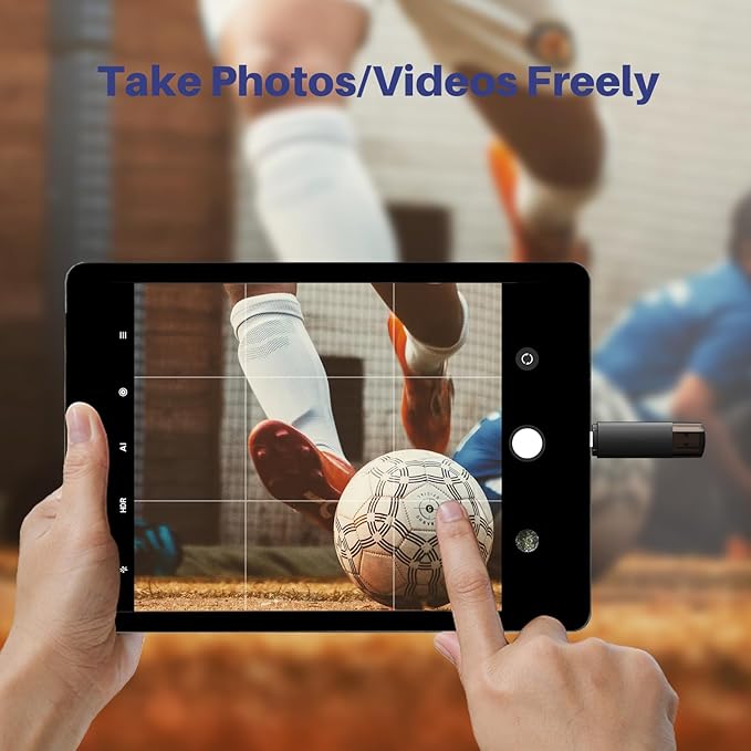 JOIOT 64GB USB C Flash Drive Dual USB 3.0 Flash Drive Type C + USB A Portable Type-C Flash Drive 2-in-1 USB-C Thumb Drive for Smartphone Tablet Computer Mac iPhone Black (5 Pack)