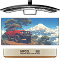 MPCO. Original Large Gaming Desk Mat – 36" x 17" Aeroglyde Manga Motors Osakas-Overlander Full Desk Mouse Pad for Smooth Precision – Non-Slip, Washable Extra-Large PC Mouse Pad for Gaming Sessions