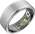 Smart Ring for Women Men,Fitness Ring with 24/7 Activity Tracking,Stress,Sleep Monitoring,No APP Subscription Fees,Compatible with iOS & Android, HarmonyOS Silver, 12#