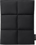 Comfyable Puffy Tablet Sleeve 7-8 Inch Compatible for iPad mini 7 2024 A17 Pro, Mini 6 2021 A15, Quilted Puffer Tablet Carrying Case for Women Men, Black