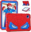 AKABEILA Compatible with Samsung Galaxy Tab A9 8.7 inch(SM-X115N)(2023) Tablet Case，Lightweight Shockproof Rugged Protective Cover with Kickstand for Kids Children Boys Babies Red Blue