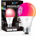 Geeni Prisma Smart Light Bulbs 1-Pack, Color Changing RGBW LED, A19, 800 Lumens, 60W Equivalent, Dimmable, 2700K, Works with Alexa & Google Home
