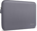 Arvok 13 13.3 14 Inch Laptop Sleeve Case for MacBook Pro/MacBook Air 13-14 inch, Water-Resistant Notebook Chromebook Computer Pouch, Carrying Bag Cover for HP/Dell/Lenovo/Asus/Acer, Gray