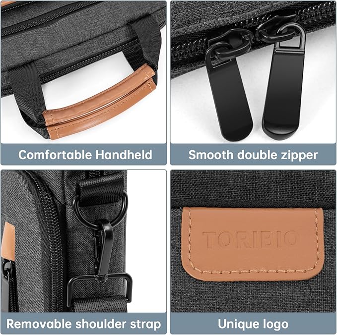9-11 Inch Tablet Sleeve Bag, Padded Protective Travel Carrying Case for iPad A16 2025, iPad Air M4 11-inch 2026 M3 M2, iPad Pro M5/M4 11 inch, iPad 10/9/8/7th, Galaxy Tab A9+/S9/S8 11"