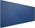 Reniteco Waterproof Large Gaming Mouse Pad with Durable Stitched Edges, Non-Slip Rubber Base, Grainy Jacquard Mouse Mat Desk Pad for Home Office Gaming, 31.5''x11.8''x0.12'', Matte Gray