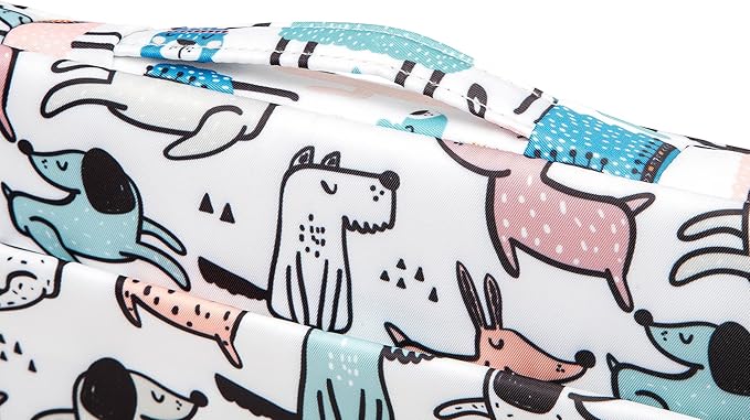 Kinmac Dogs Pattern 360° Protective Water Resistant Laptop Case Bag Sleeve with Handle for Surface Pro,MacBook Pro 13",MacBook 12",New MacBook Air 13" Retina and iPad pro 12.9