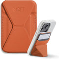 MOFT Magnetic Wallet Stand Compatible with iPhone 17/16/15/14/13/12 Series, Angle Adjustment & Magsafe Compatible MOVAS Phone Stand,Sunrise