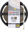 Armacost Lighting RibbonFlex Pro 24V White LED Strip Lights 120 LED/m, 3000K, 32.8 ft 146250