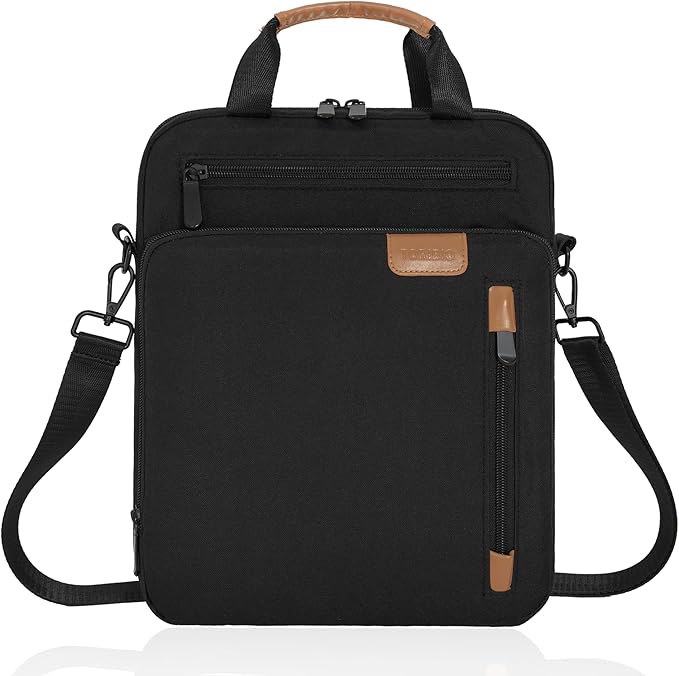 9-11 Inch Tablet Sleeve Bag, Padded Protective Travel Carrying Case for iPad A16 2025, iPad Air M4 11-inch 2026 M3 M2, iPad Pro M5/M4 11 inch, iPad 10/9/8/7th, Galaxy Tab A9+/S9/S8 11" | with shoulder Strap