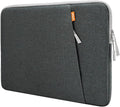 JETech Laptop Sleeve for 15-Inch Notebook, Compatible with MacBook Air 15-Inch M5-M2, MacBook Pro 16-Inch M5-M1, Waterproof Shockproof Case with Accessory Pocket Bag (Dark Grey)