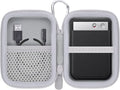 Hard Carrying Travel Case for PLAUD Note/Note Pro AI Voice Recorder,Compatible with Digital Recorder and Magnetic Protective Case(White)